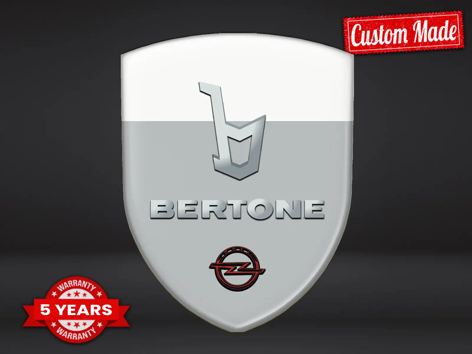 Bertone Autoaufkleber Anpassbar Modern Professionell